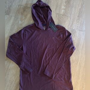 Tommy Hilfiger Boys' Burgundy Hoodie